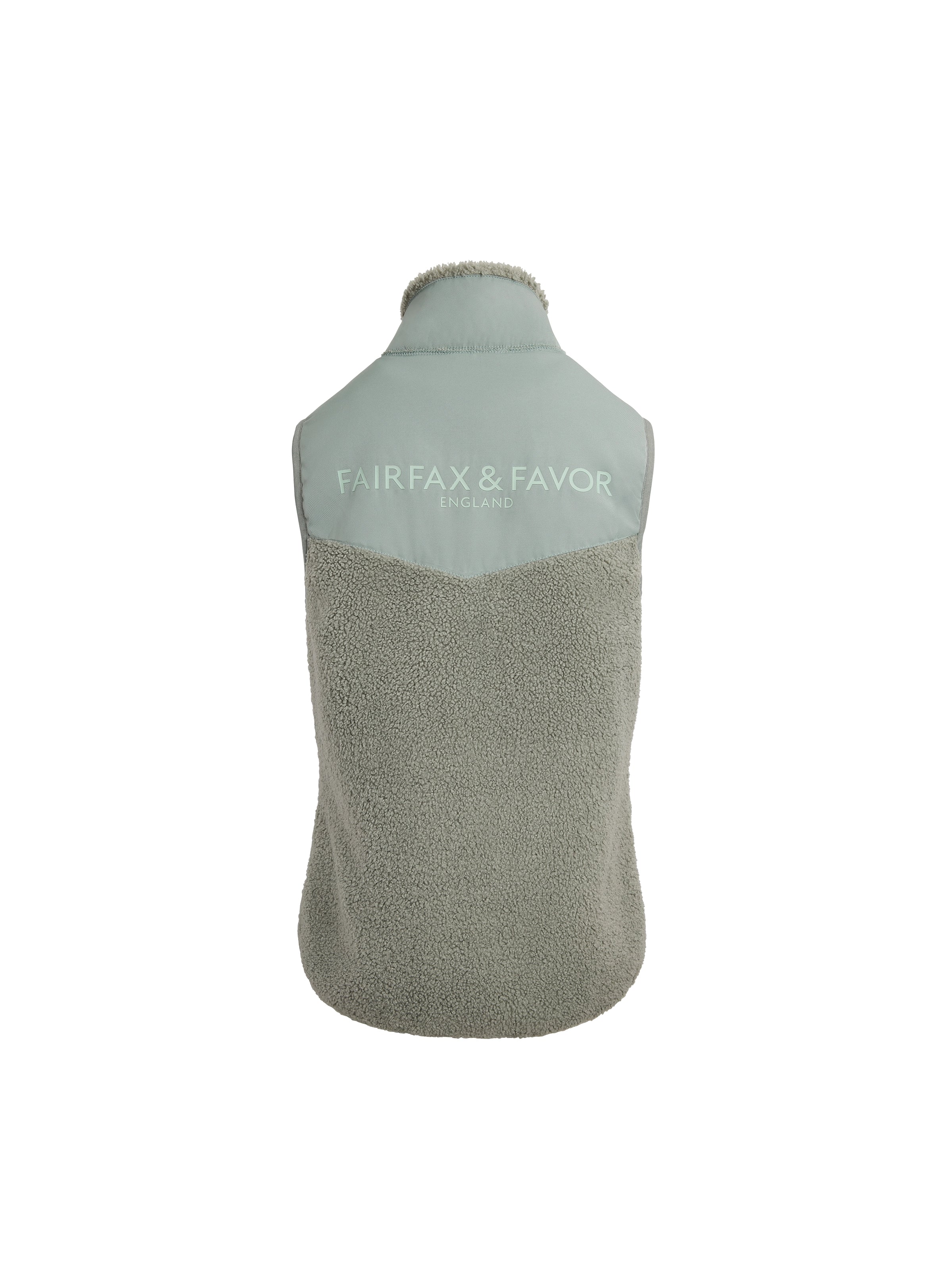 Agnes Fleece Gilet - Pistachio - Image 3