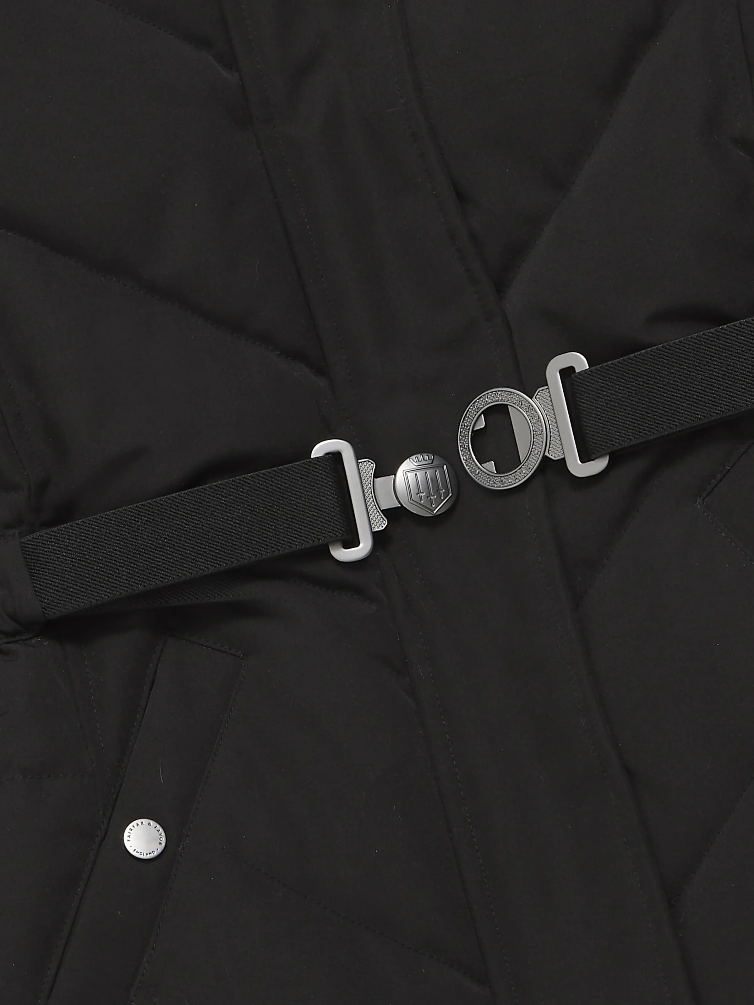 Charlotte Padded Jacket - Black - Image 4