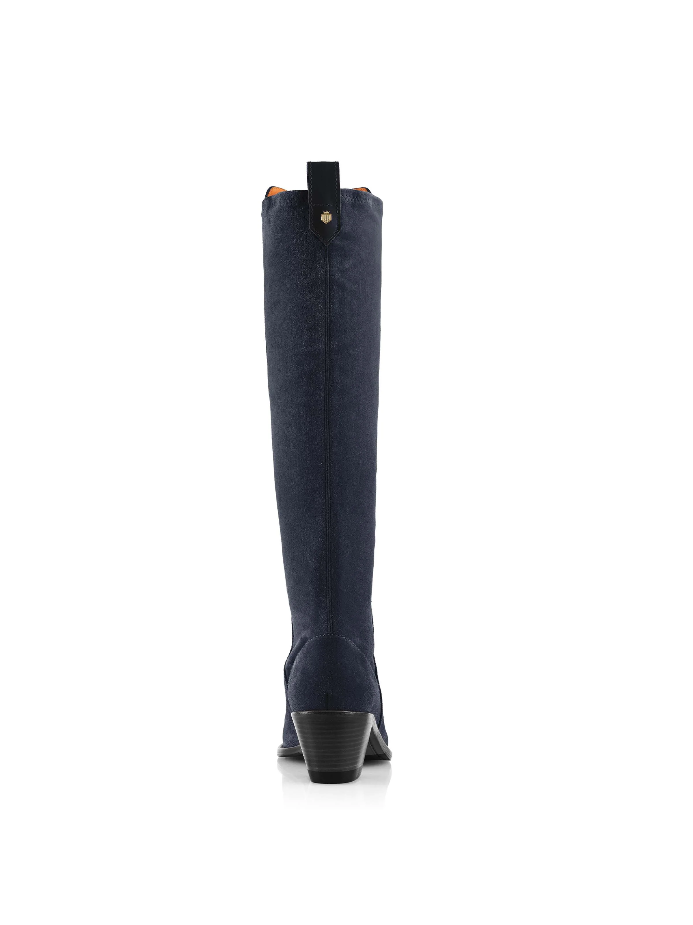 Heeled Belgravia - Navy Suede - Image 4