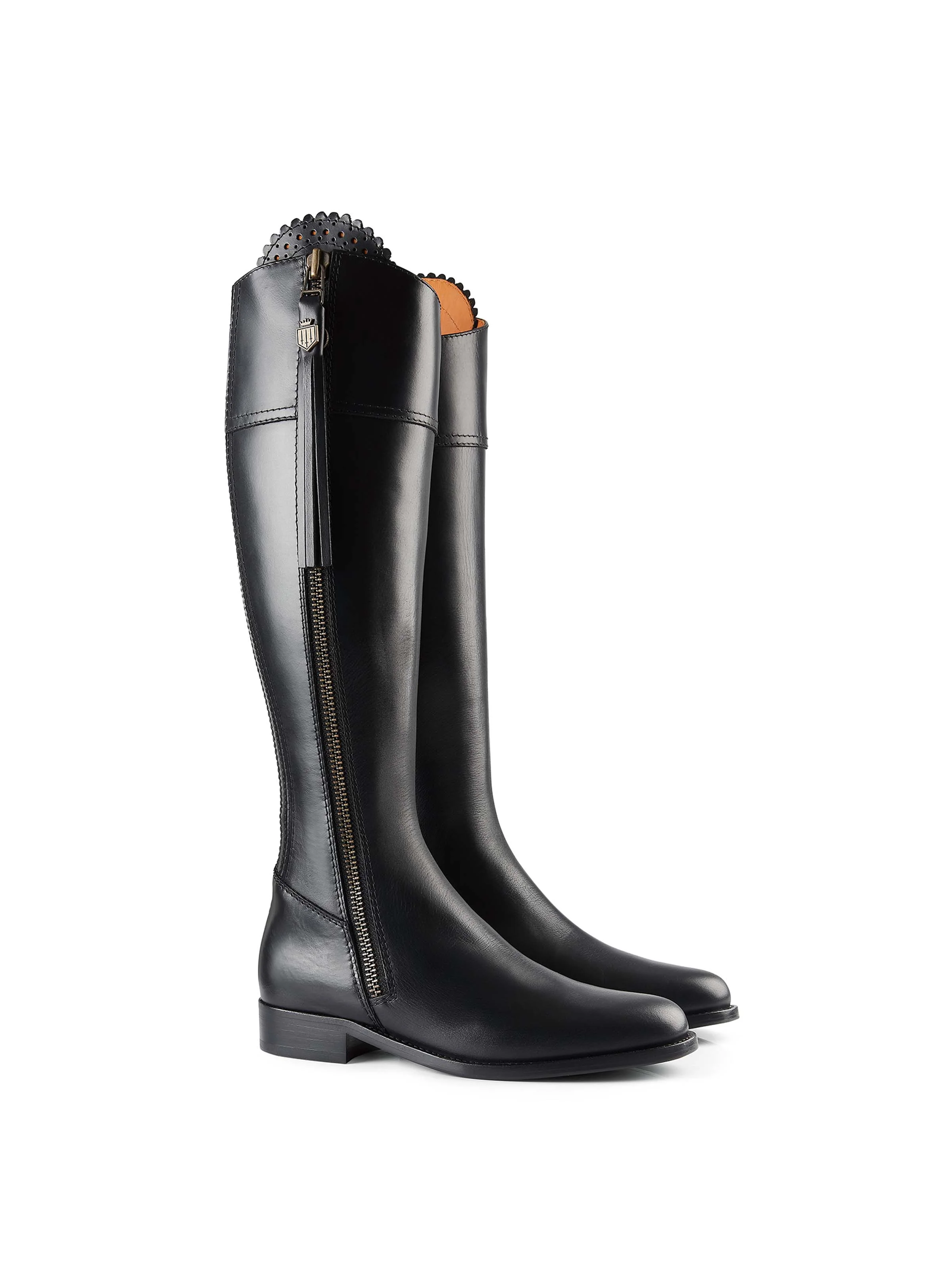 Regina (Regular Fit) - Black Leather - Image 3