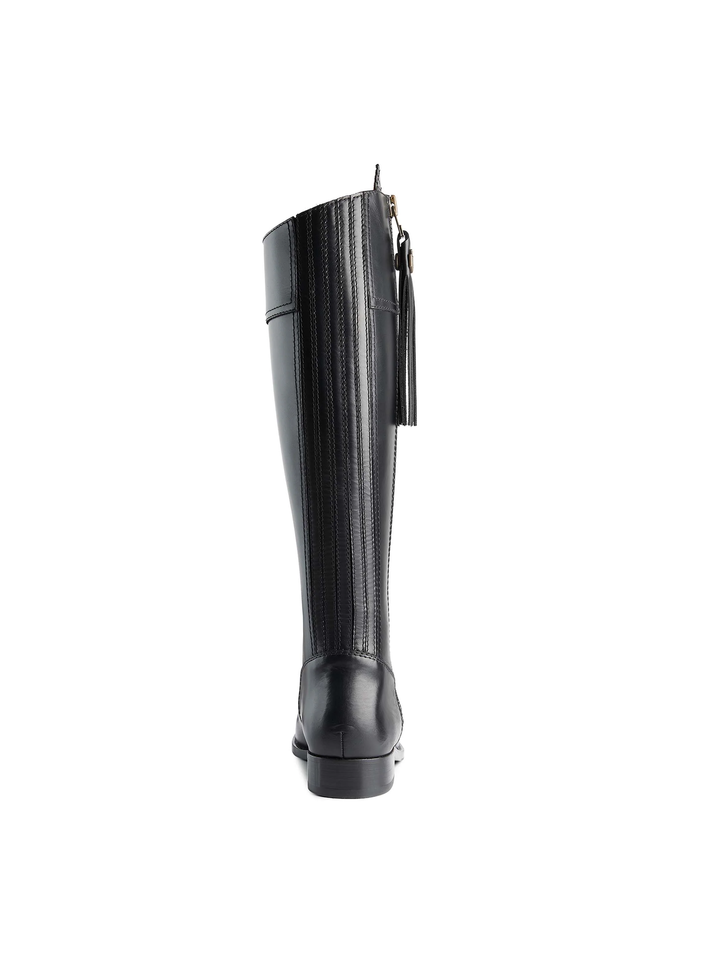 Regina (Regular Fit) - Black Leather - Image 5