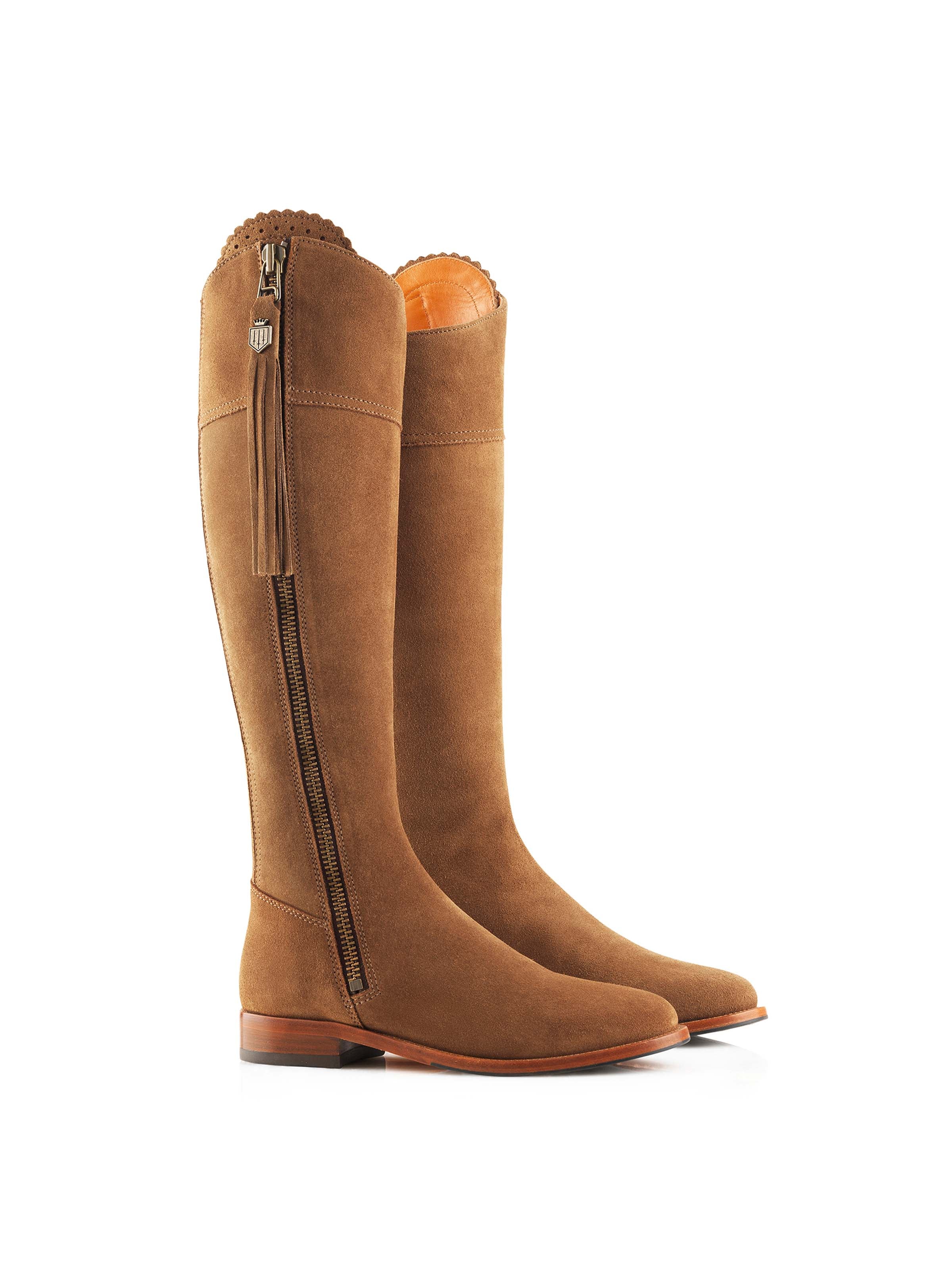 Regina (Regular Fit) - Tan Suede - Image 3