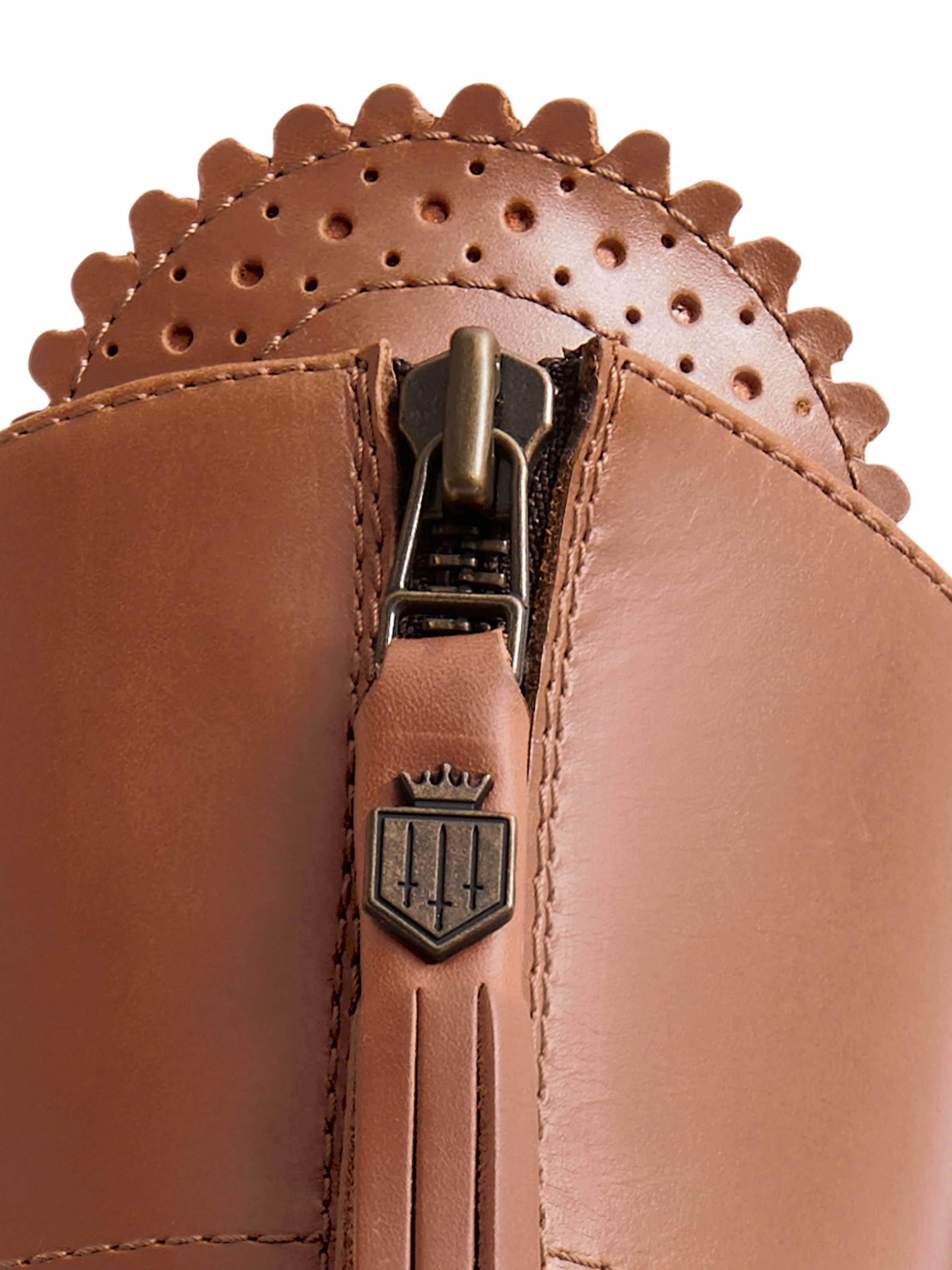 Heeled Regina (Regular Fit) - Tan Leather - Image 4